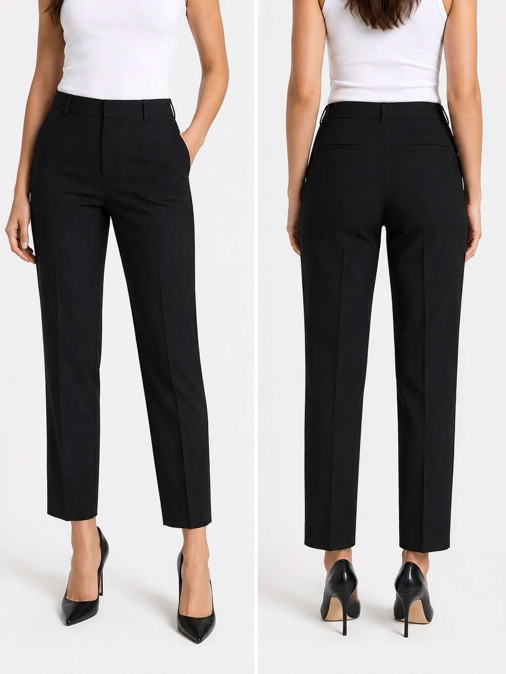 Zara Women’s Black Slim Ankle Dress Pants